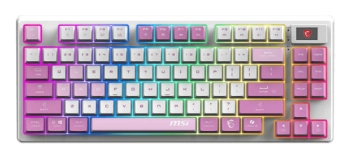 Tipkovnica MSI FORGE GK600 TKL W VIOLET US