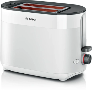 Toster BOSCH MyMoment TAT2M121, Bijela, Dvije kriške, Snaga  800-950 W