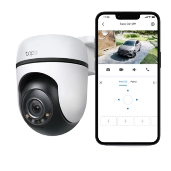 TP-Link Outdoor Pan/Tilt Wi-Fi Camera Tapo C510W