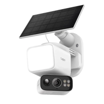TP-Link Outdoor Solar-Powered Wi-Fi Floodlight Pan/Tilt Camera Tapo C615F KIT