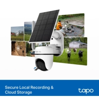 TP-Link Security Solar-Powered Pan/Tilt 4G LTE Camera Tapo C615G KIT