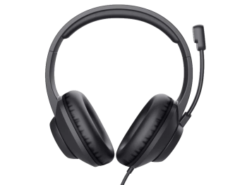 Trust Ayda MAX USB slušalice,over-head, žičane, USB-C,USB-A, stereo, crne