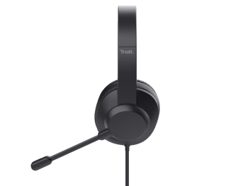 Trust Ayda MAX USB slušalice,over-head, žičane, USB-C,USB-A, stereo, crne
