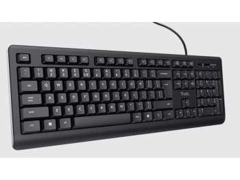 Trust Basics žičana tastatura, US lokalizacija, spill resist