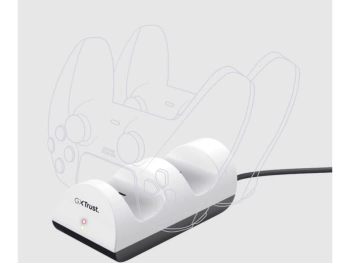 Trust GXT254 duo charge dockza PS5