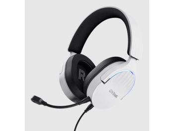 Trust GXT490W FAYZO 7.1 USB2.0, gaming slušalice, žičane,bijele, noise-cancelling mikrofon