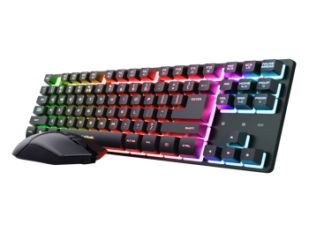 Trust GXT832 Thado WRLS KB&M set Black BIH Lokalizovano