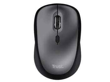 Trust Yvi+ Silent wireless miš,crni, sa tihim tipkama, 800-1600 dpi, optički, 4 tipke
