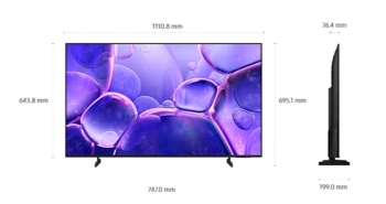 TV SAMSUNG Crystal UHD 4K  50" U8092F