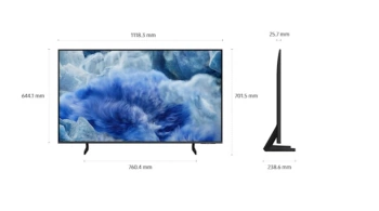 TV SAMSUNG QLED 4K Vision AI 50" Q8F