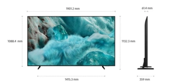 TV SAMSUNG QLED 4K Vision AI 85" Q7F