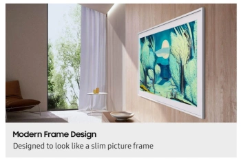 TV SAMSUNG The Frame 4K Vision AI 55" LS03F