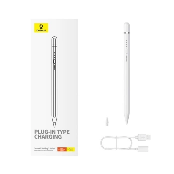 Univerzalna aktivna olovka BASEUS kompatibilna sa iPad + kabl USB A - Lightning