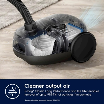 Usisivač Electrolux EB61C3WBL, sa vrećicom