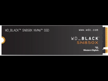 WD SSD 1TB SN850X NVMe BlackPCIe Gen4 x4,7300/6300 MBs