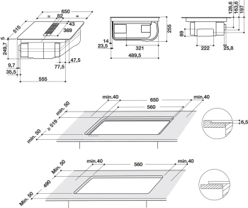 WHIRLPOOL Ugr. ploca WVH1065BF KIT napa