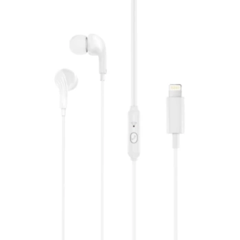 XO Slušalice sa mikrofonom Lightning EP83 White