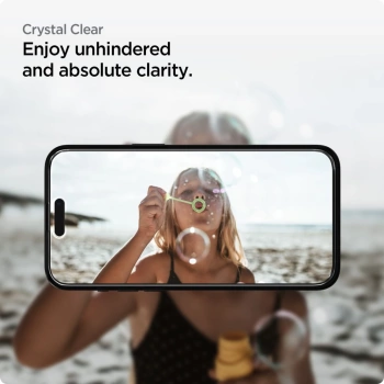 Zaštitno staklo Spigen ALM Glass FC za iPhone 15 / 16 2-pack