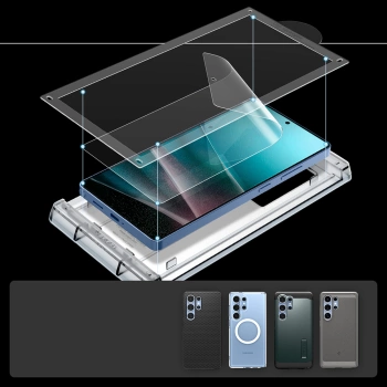 Zaštitno staklo Spigen Glas Elite Shield EZ za Samsung S25 Ultra