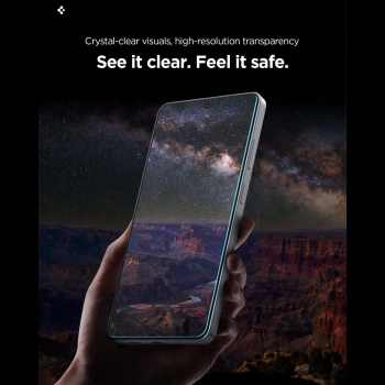 Zaštitno staklo Spigen Glas TR EZ Fit Pro HD za Samsung S26+ 2-pack