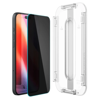 Zaštitno staklo Spigen Glas TR EZ Fit za iPhone 15/16 2-pack Privacy