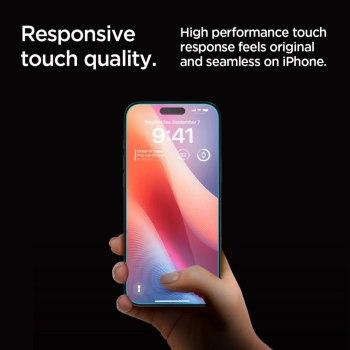 Zaštitno staklo Spigen Glas TR EZ Fit za iPhone 16/17 Pro Max 2-pack Privacy