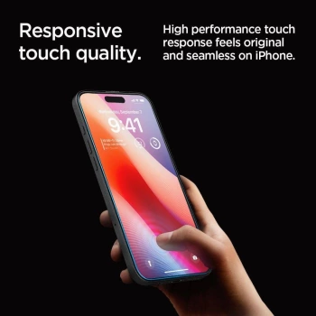 Zaštitno staklo Spigen Glas TR EZ Fit za iPhone 16 Pro Max/17 Pro Max 2-pack