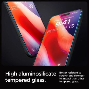 Zaštitno staklo Spigen Glas TR EZ Fit za iPhone 16 Pro Max/17 Pro Max 2-pack