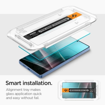Zaštitno staklo Spigen Glas TR EZ Fit za Samsung S25 Ultra 2-pack transp