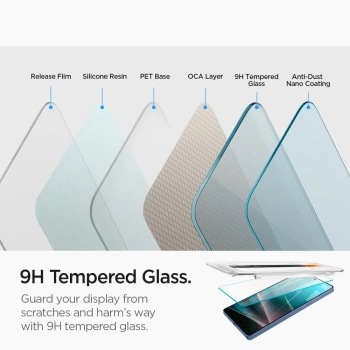 Zaštitno staklo Spigen Glas TR EZ Fit za Samsung S25 Ultra 2-pack transp