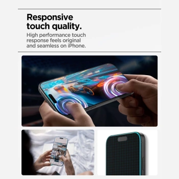 Zaštitno staklo Spigen Glas.tR AlignMaster Slim za iPhone 17 3-pack