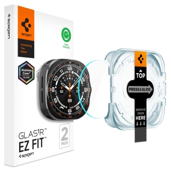 Zaštitno staklo Spigen Glas.TR EZ Fit AC za Samsung Watch Ultra 1/2 47mm 2-pack