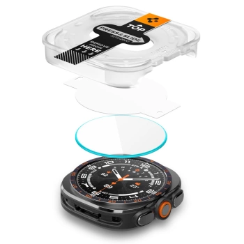 Zaštitno staklo Spigen Glas.TR EZ Fit AC za Samsung Watch Ultra 1/2 47mm 2-pack