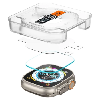 Zaštitno staklo Spigen Glas.TR EZ Fit za Apple Watch Ultra/Ultra 2 49mm 2pcs
