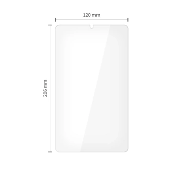 Zaštitno staklo Tech-Protect Glass Fit+ za Samsung Tab A9 / A11 8.7 2pack