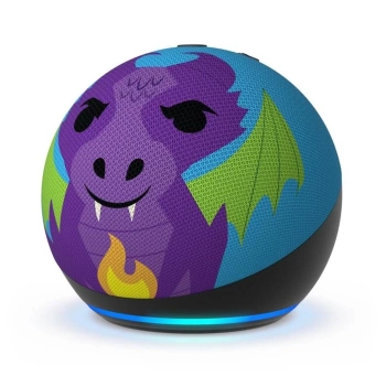 Zvučnik Amazon Echo Dot (5.gen) Kids Dragon with Alexa Multicolor