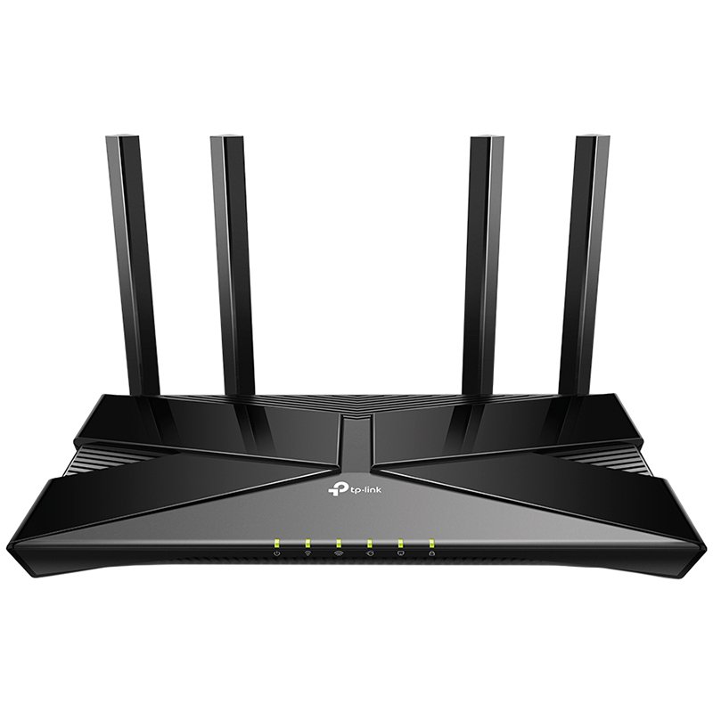 AX3000 Dual-Band Wi-Fi 6 RouterSPEED: 574 Mbps at 2.4 GHz + 2402 Mbps at 5 GHz SPEC: 4× Antennas, 1× Gigabit WAN Port + 4× Gigabit LAN Ports, 1024-QAM, OFDMA, HE160FEATURE: Tether App, WPA3, Access Point Mode, IPv6 Supported, IPTV, Beamforming, S