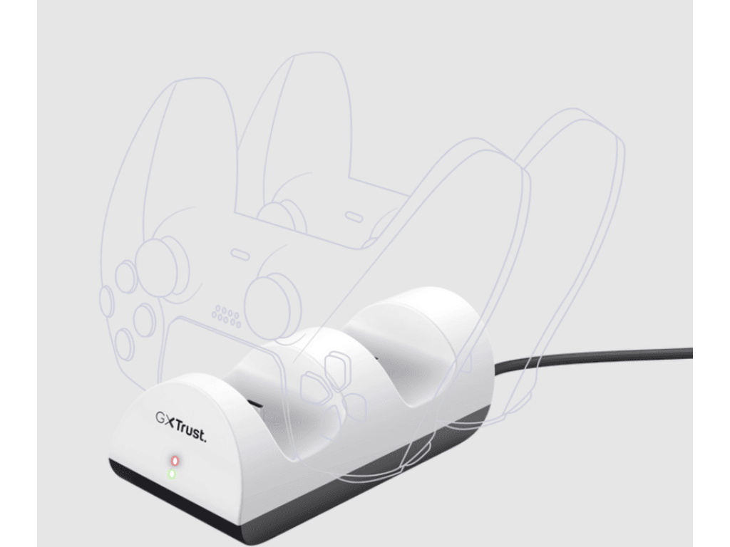 Trust GXT254 duo charge dockza PS5