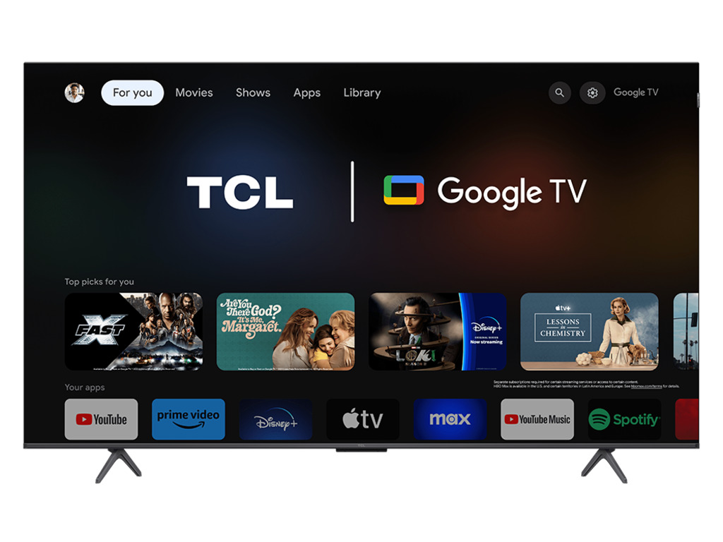 TV TCL 75C655 4K QLED, Google TV, 144hz