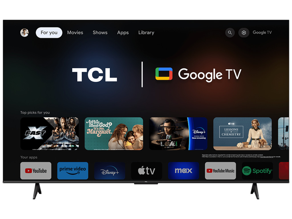 TV TCL 75V6B 4K, Google TV