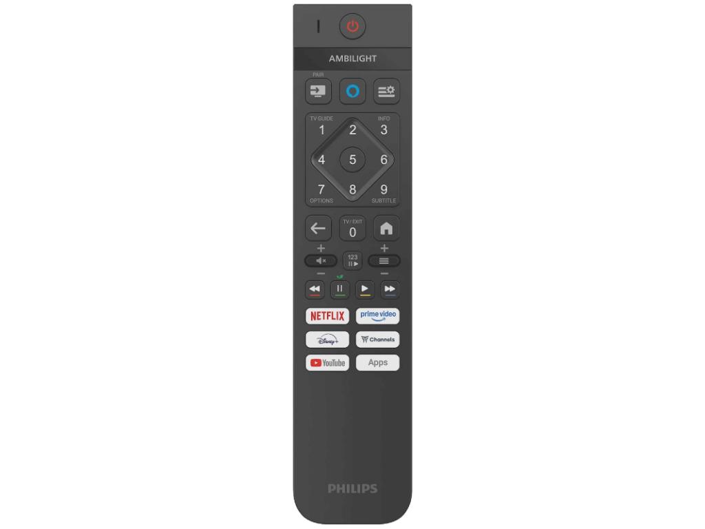 Philips 85''PUS9010 4K QledTitan OS; AMBILIGHT TV; 144Hz;P5 Picture Engine; Dolby Atmos i Vision