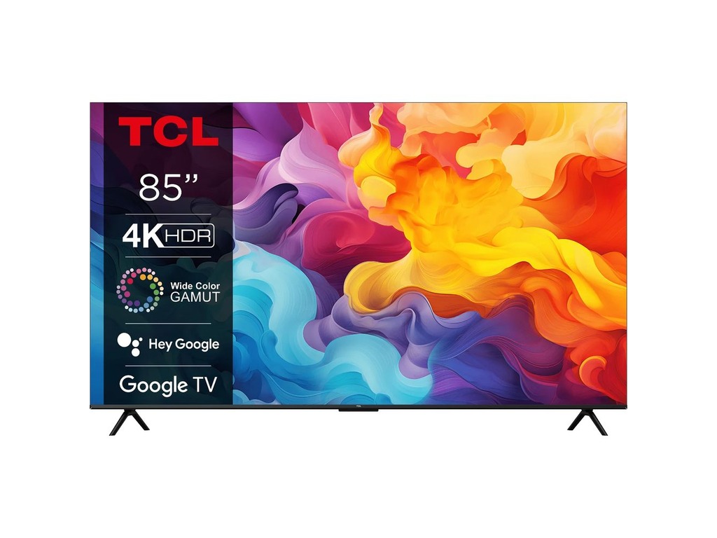 TV TCL 85V6B 4K, Google TV OS, 120hz GameAccelerator, HDMI 2.1
