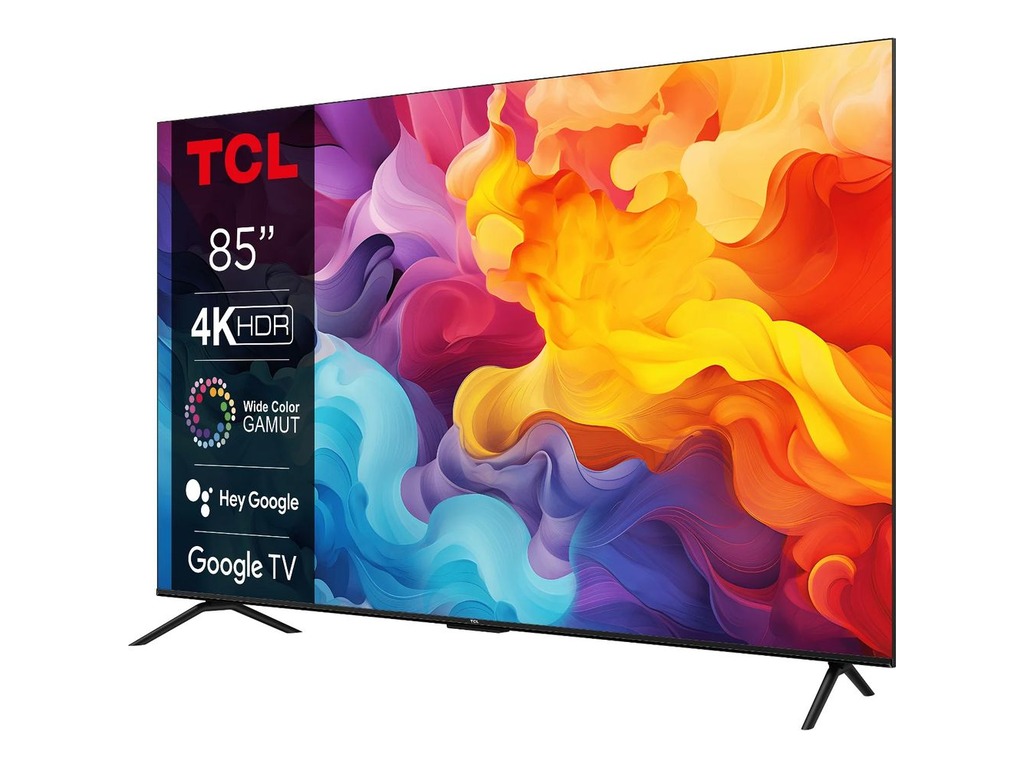 TV TCL 85V6B 4K, Google TV OS, 120hz GameAccelerator, HDMI 2.1