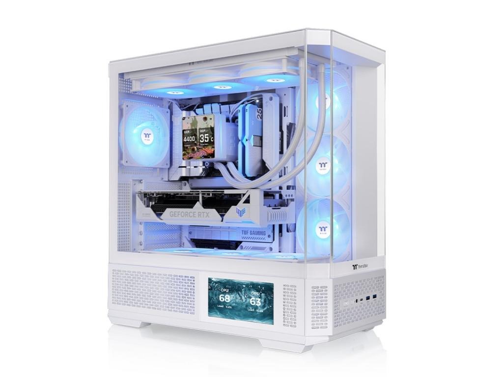 Thermaltake View 370 TG ARGB WMid Tower, tempered glass4xARGB fans, VGA: 420mm