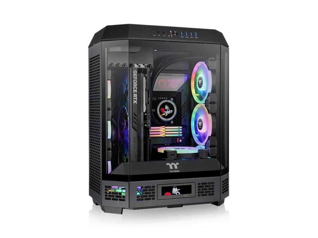 Thermaltake The Tower 600Mid Tower, tempered glass2x140mm PWM fans, VGA: 400mm