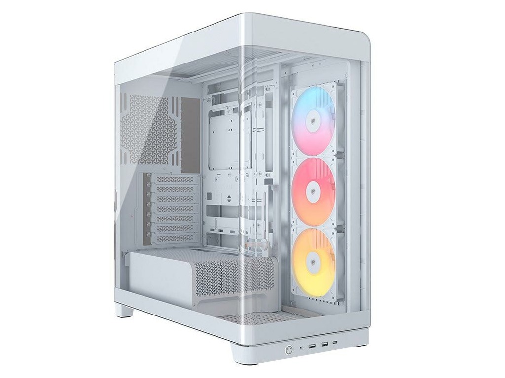 CORSAIR FRAME 4500X RS-R ARGBW,  Mid-Tower Case, 3xRS-R120360mm radiator, 185mm cooler, 460mm GPU