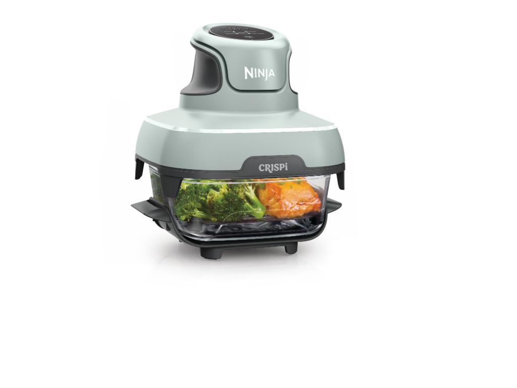 Ninja CRISPi 4u1 Mint4 funkcije,prenosna friteza,snaga 1700W,2 posude 3.8L i 1.4L