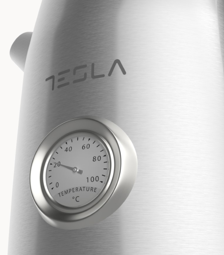 TESLA Kuhalo za vodu KT500X2200 W; 1,7 lit; INOX materijal; Integrirani termometar, sigurnost..