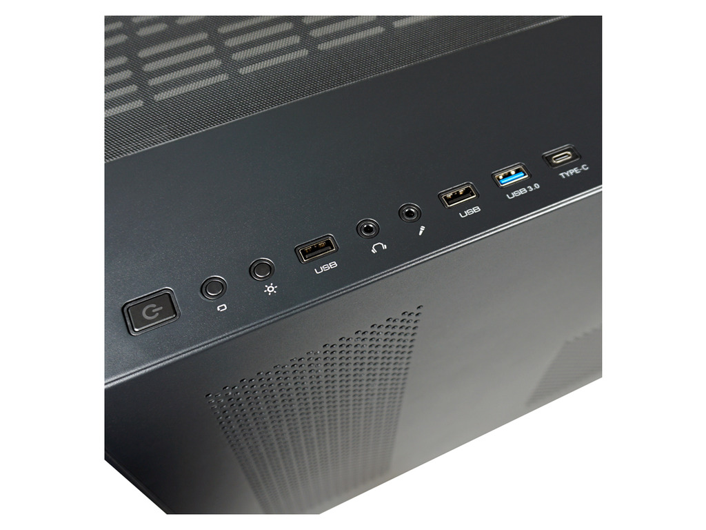 LC-Power Case Gaming 809BE-ATX, ATX, Micro ATX, MiniITX4x 120mm ARGB fans, tempered glass