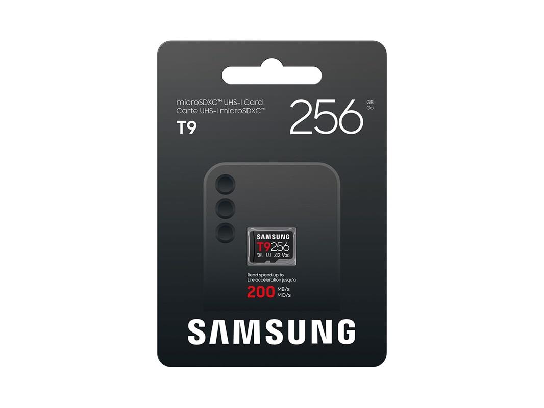 Samsung Micro SD 256GB T9200MB/s Read,130MB/s Write